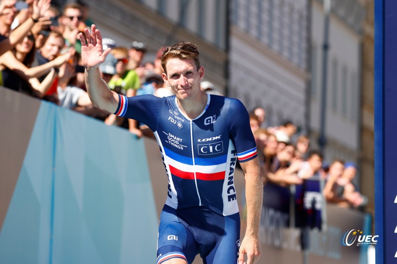 European Championships Munich 2022 - 2022 UEC Road Elite European Championships - Men's Road Race - 14/08/2022 - Arnaud Demare (FRA) - photo Luca Bettini/UEC/SprintCyclingAgency?2022